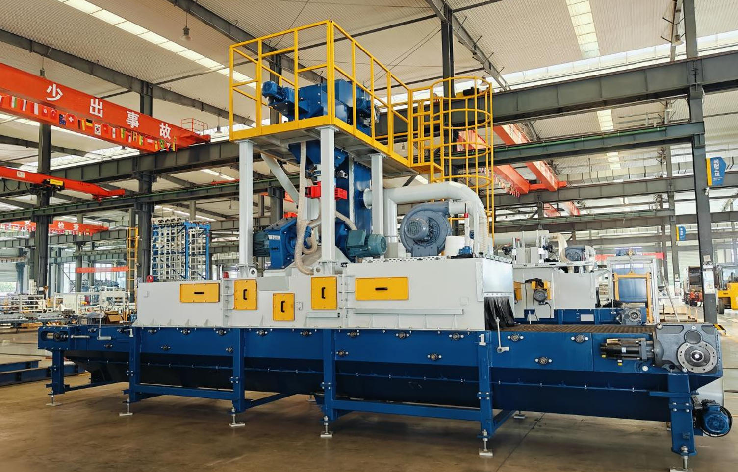 Quangong ၏ အလယ်တန်း စီမံဆောင်ရွက်ပေးသည့် စက်ပစ္စည်းသည် Standard Block ထုတ်လုပ်မှုကို အားကောင်းစေရန် ဘက်စုံအဆင့်မြှင့်တင်မှု ပြုလုပ်နေပါသည်။